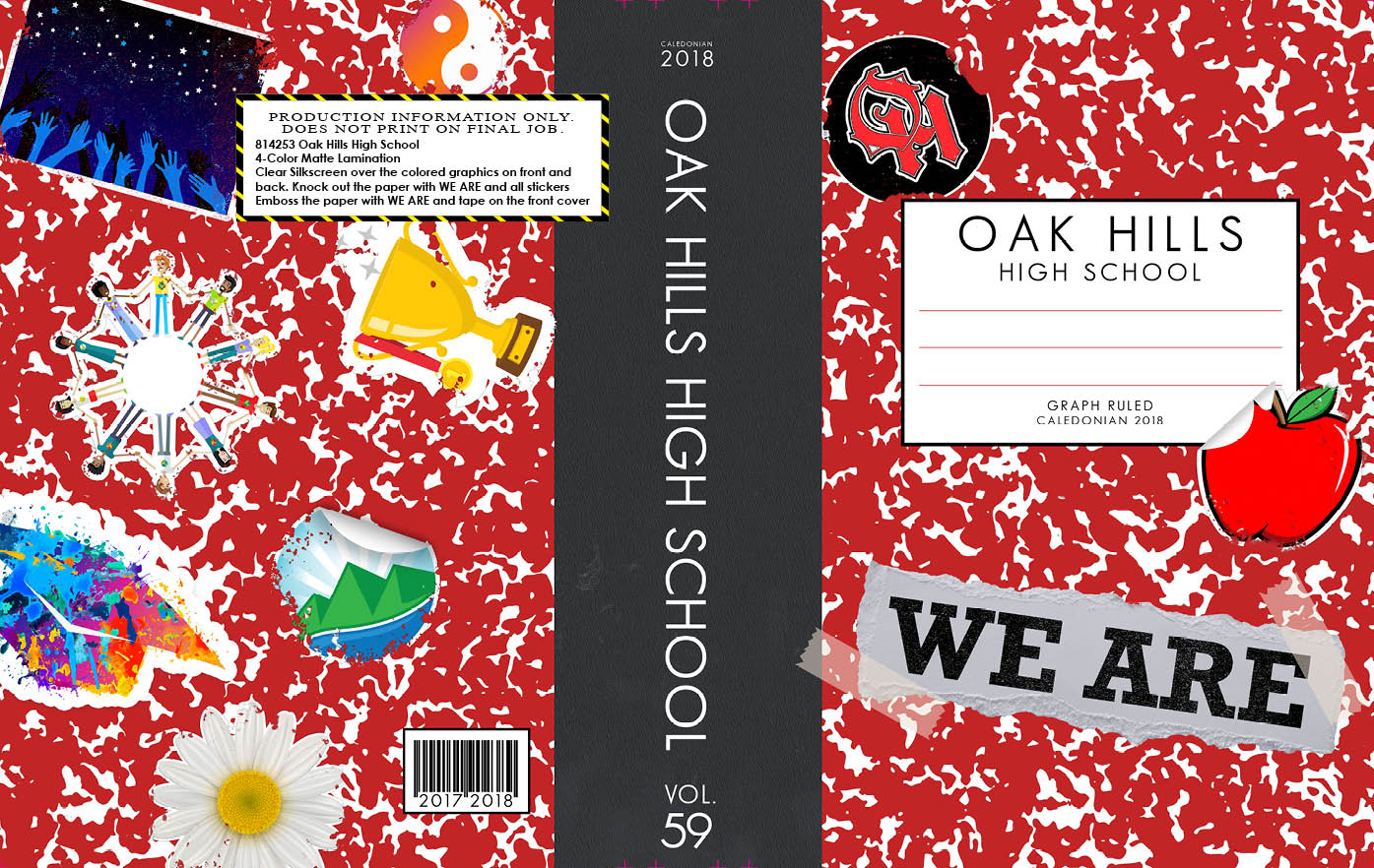 2018 yearbook cover